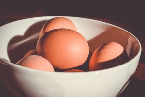 eggs in bowl