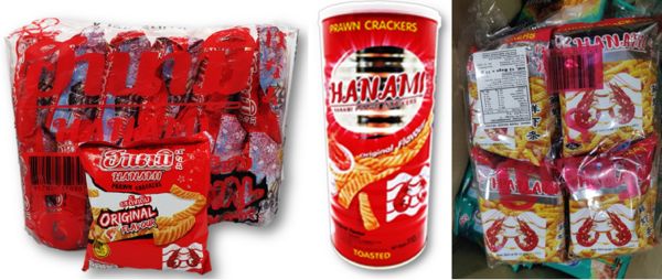 Hanami Prawn Crackers 